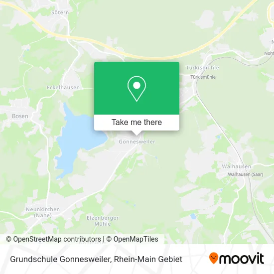 Карта Grundschule Gonnesweiler