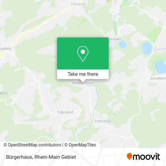 Карта Bürgerhaus