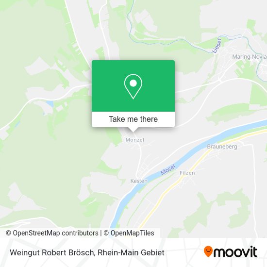 Карта Weingut Robert Brösch