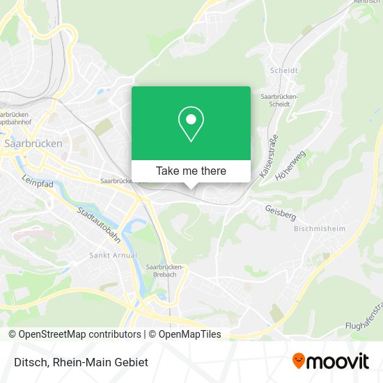 Карта Ditsch