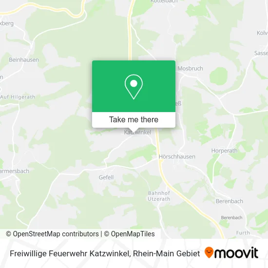 Карта Freiwillige Feuerwehr Katzwinkel