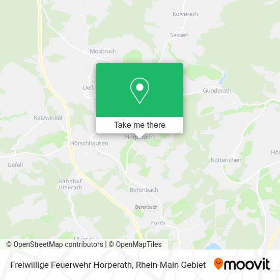 Карта Freiwillige Feuerwehr Horperath