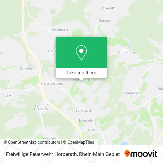 Карта Freiwillige Feuerwehr Horperath