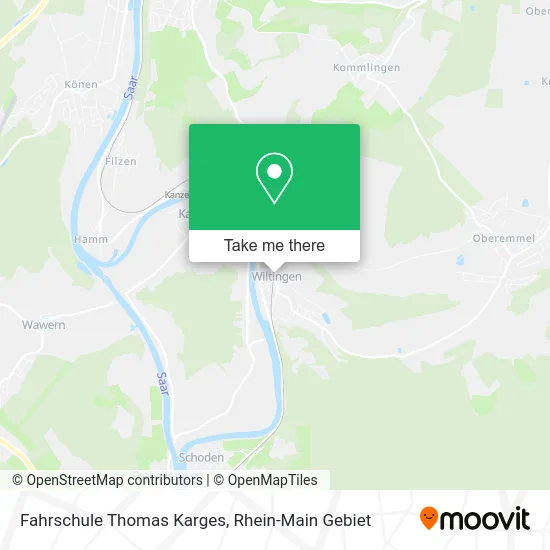 Карта Fahrschule Thomas Karges