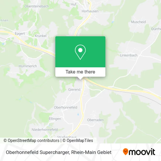 Карта Oberhonnefeld Supercharger