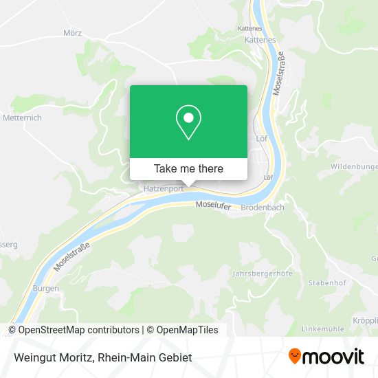 Карта Weingut Moritz