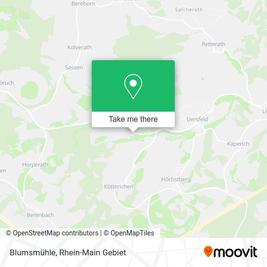 Карта Blumsmühle
