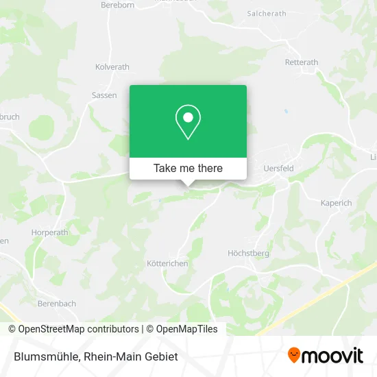 Карта Blumsmühle