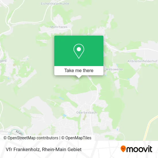 Карта Vfr Frankenholz