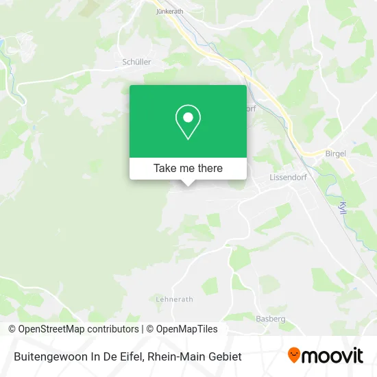 Карта Buitengewoon In De Eifel