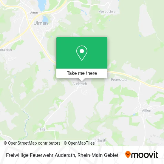 Карта Freiwillige Feuerwehr Auderath