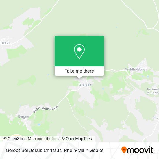 Карта Gelobt Sei Jesus Christus