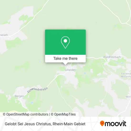 Карта Gelobt Sei Jesus Christus