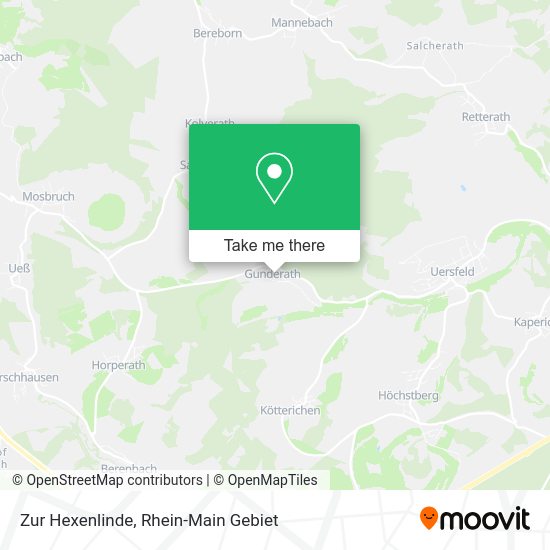 Карта Zur Hexenlinde
