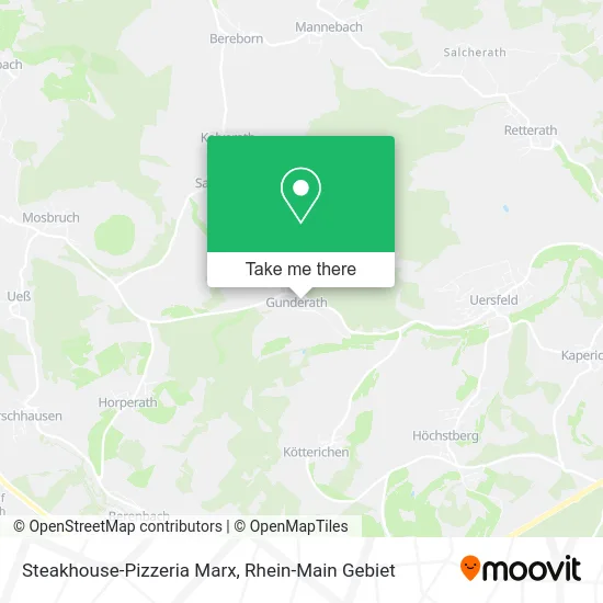 Карта Steakhouse-Pizzeria Marx