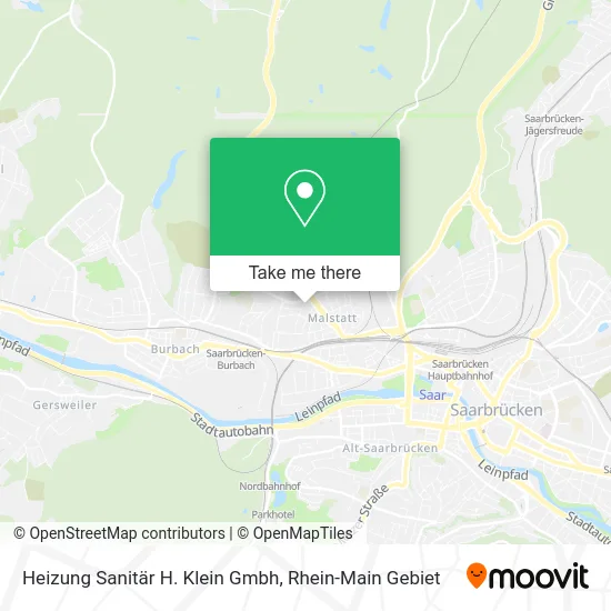 Карта Heizung Sanitär H. Klein Gmbh