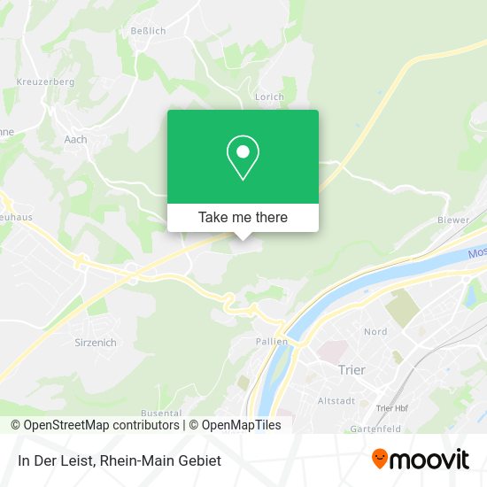 Карта In Der Leist