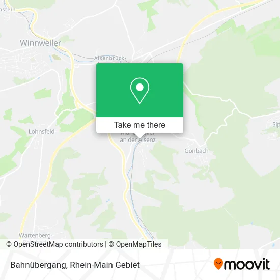 Карта Bahnübergang