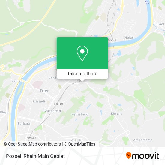 Карта Pössel