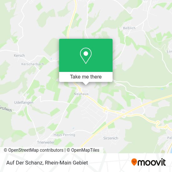 Карта Auf Der Schanz