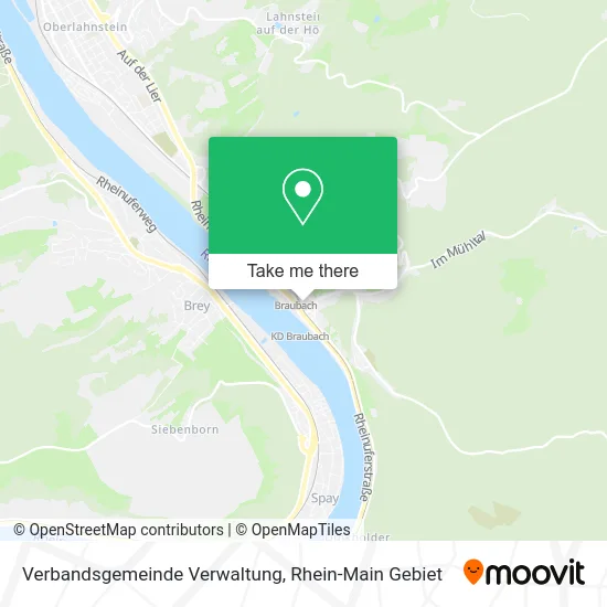 Карта Verbandsgemeinde Verwaltung