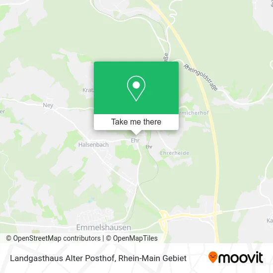 Карта Landgasthaus Alter Posthof