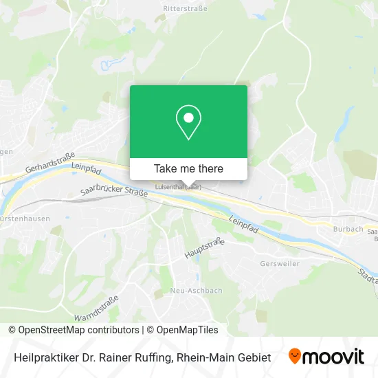 Карта Heilpraktiker Dr. Rainer Ruffing