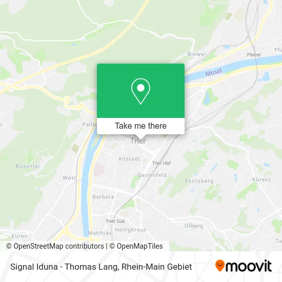 Карта Signal Iduna - Thomas Lang