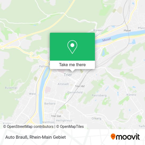 Карта Auto Brauß