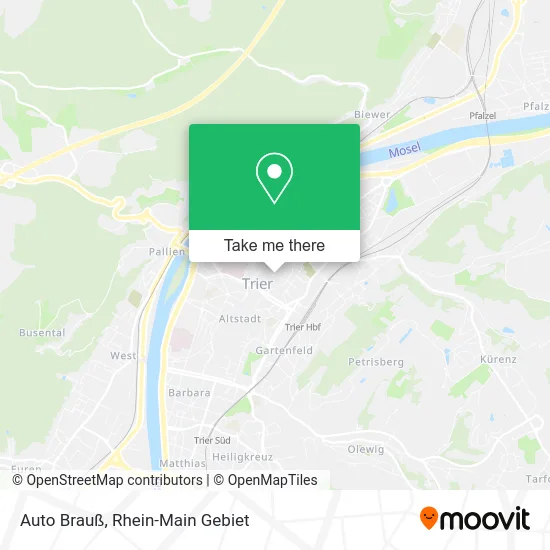 Карта Auto Brauß