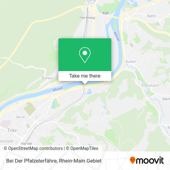 Карта Bei Der Pfalzelerfähre