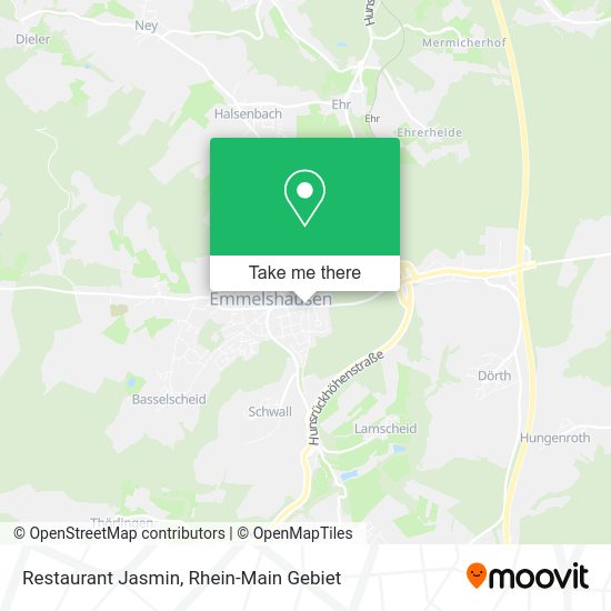Карта Restaurant Jasmin