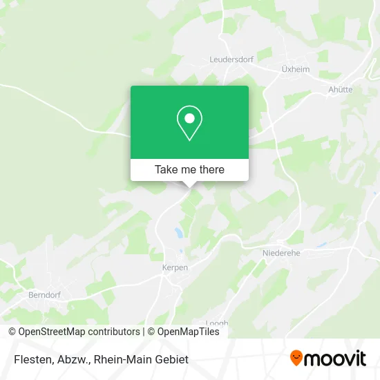 Карта Flesten, Abzw.