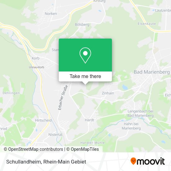 Карта Schullandheim