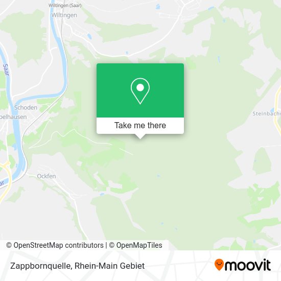 Карта Zappbornquelle