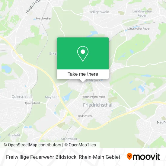 Карта Freiwillige Feuerwehr Bildstock