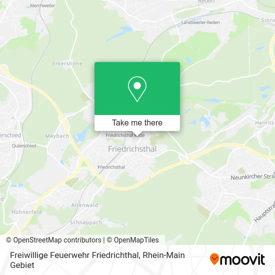 Карта Freiwillige Feuerwehr Friedrichthal