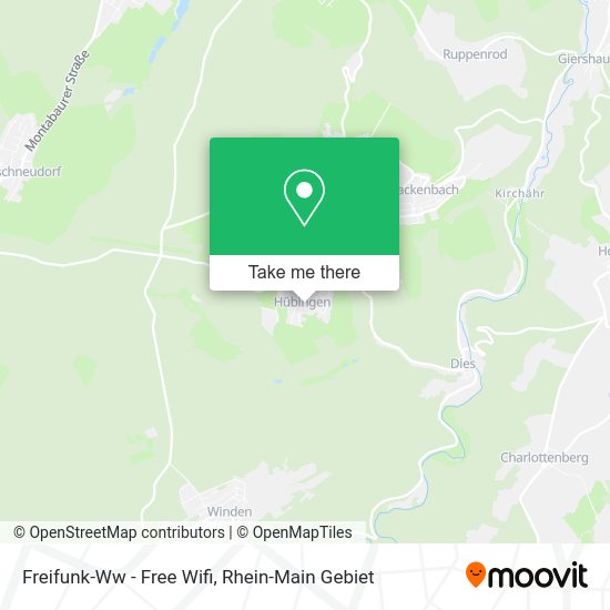 Карта Freifunk-Ww - Free Wifi
