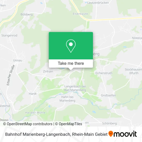 Карта Bahnhof Marienberg-Langenbach