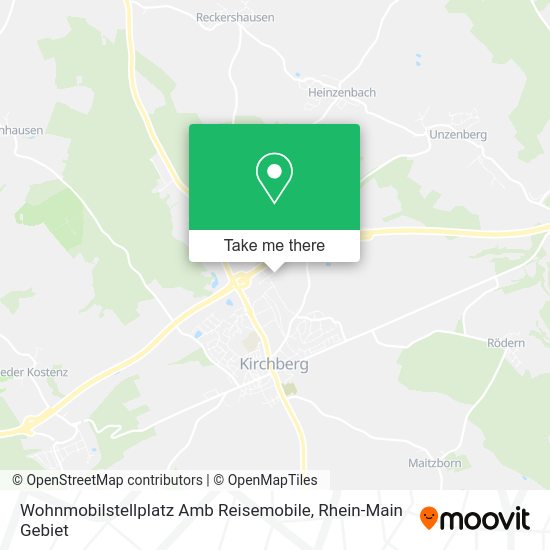 Карта Wohnmobilstellplatz Amb Reisemobile