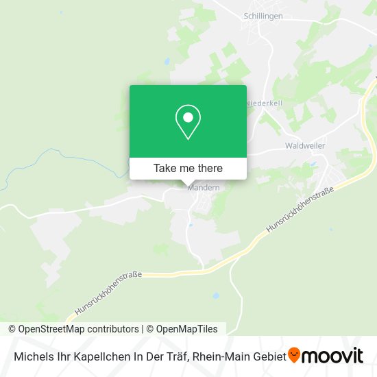 Карта Michels Ihr Kapellchen In Der Träf