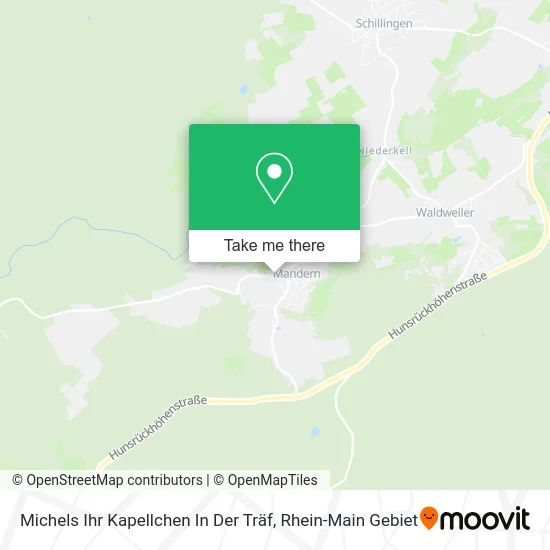 Карта Michels Ihr Kapellchen In Der Träf