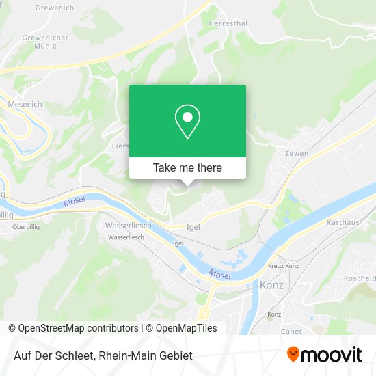 Карта Auf Der Schleet