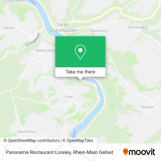 Карта Panorama Restaurant Loreley
