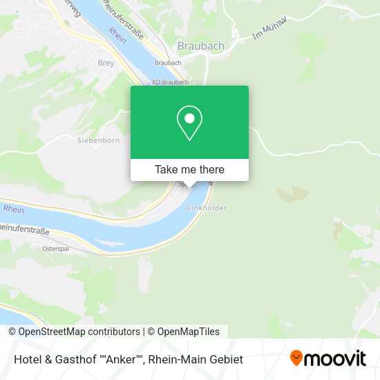 Карта Hotel & Gasthof ""Anker""