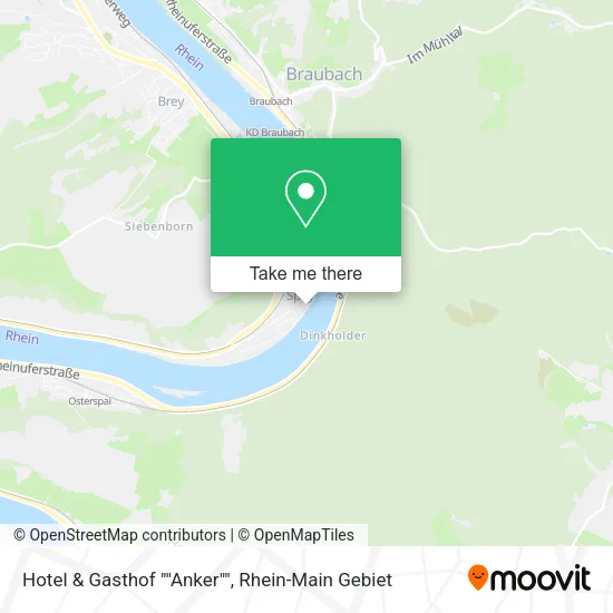 Карта Hotel & Gasthof ""Anker""
