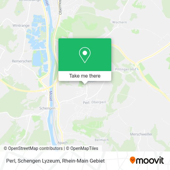 Perl, Schengen Lyzeum map