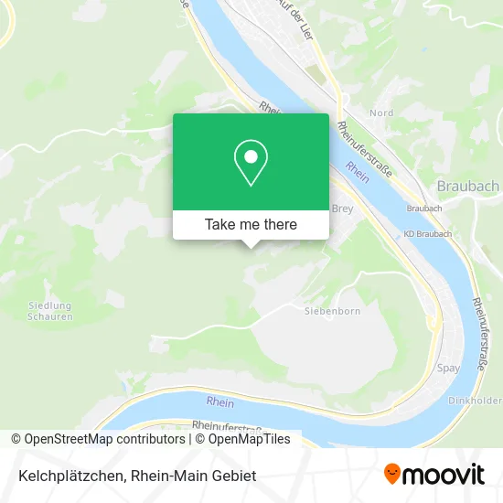 Карта Kelchplätzchen