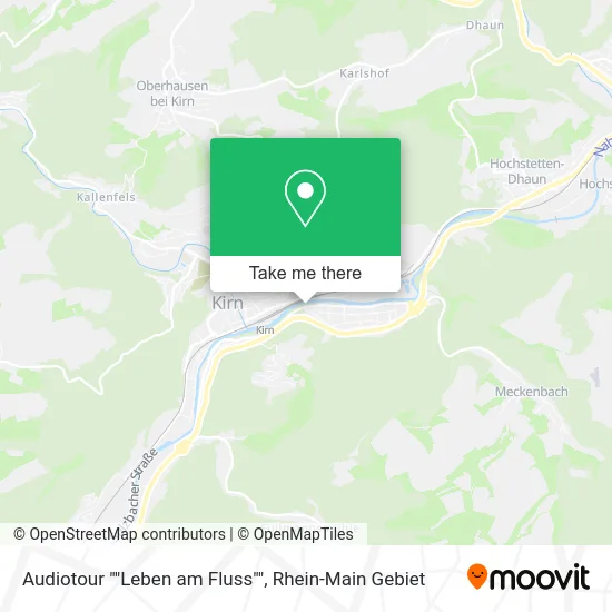 Карта Audiotour ""Leben am Fluss""