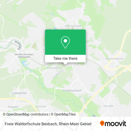 Карта Freie Waldorfschule Bexbach
